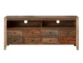 Antique - TV Stand / Wall Unit - Multicolor