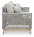 Seton Creek - Gray - Loveseat With Cushion