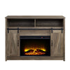 Tobias - 38" Fireplace - Rustic Oak