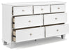 Fortman - Dresser - White