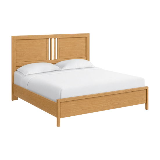 Bailey - King Bed - Natural