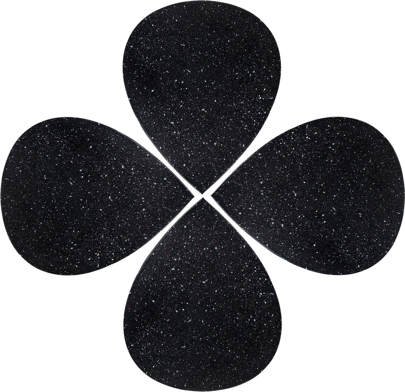 Petal - Coffee Table - Black Terazzo