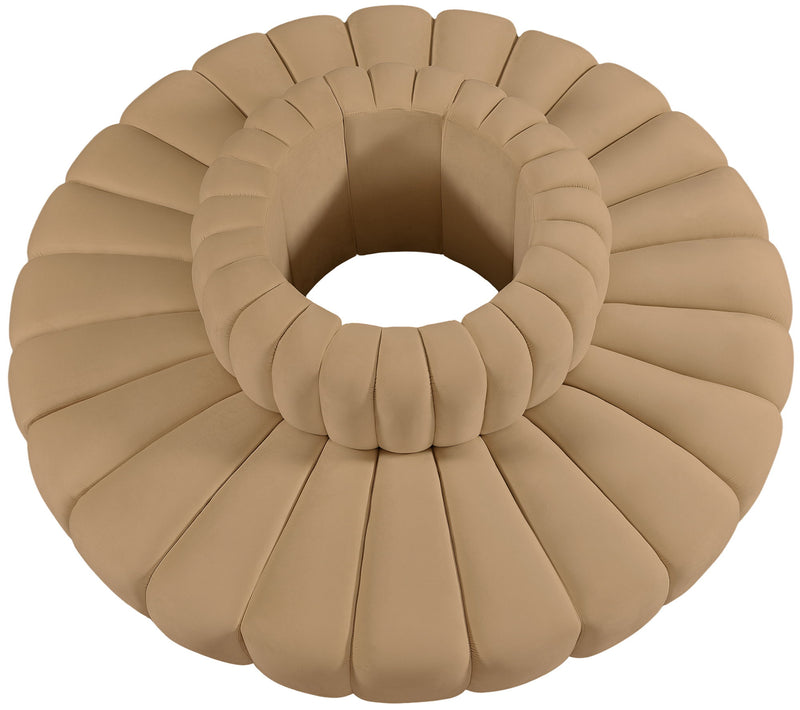 Arc - Velvet 8 Piece Round Modular Sofa