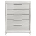 Marmore - 5-Drawer Bedroom Chest Of Drawers - White