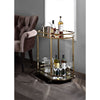Lacole - Serving Cart - Mirrored & Champagne