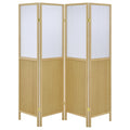 Mattison - 4-Panel Room Divider Folding Shoji Screen