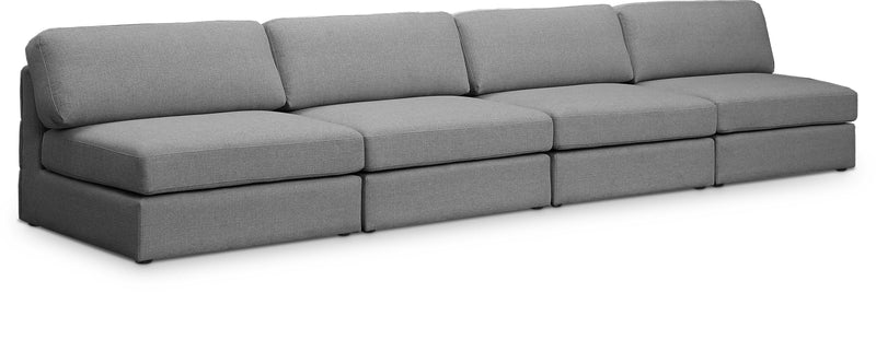 Beckham - Modular 4 Seats Armless Sofa