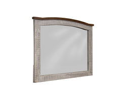 Pueblo Gray - Mirror - Light Gray / Brown