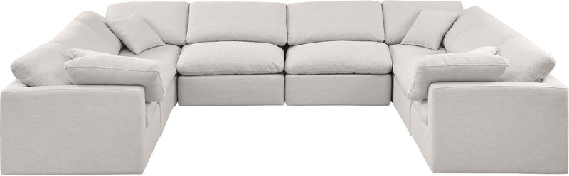 Indulge - Linen 8 Piece Modular Sectional