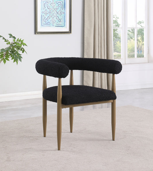 Dunmore - Upholstered Dining Side Chair (Set of 2) - Black