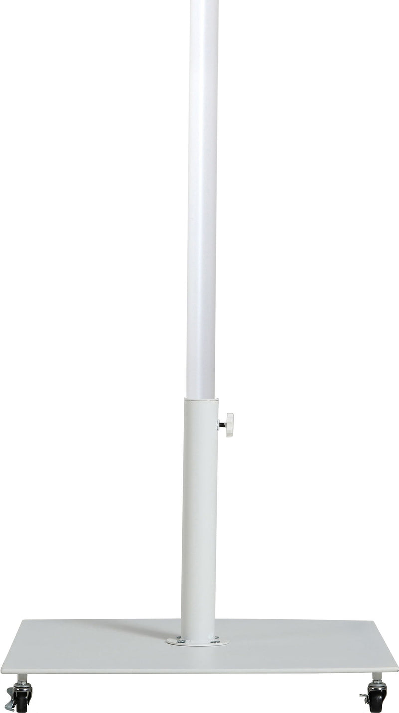 Amalfi - Aluminum Patio Umbrella - White Base / White Pole