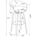 Zion Swivel Bar Chair