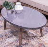 Harmony Headlands - Oval Cocktail Table - Natural / Gray