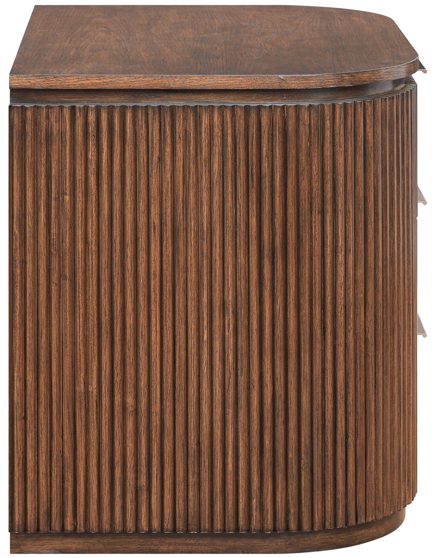 Astrid - Solid Wood And Oak Veneer Nightstand