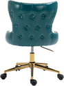 Hendrix - Office Chair with Gold Legs