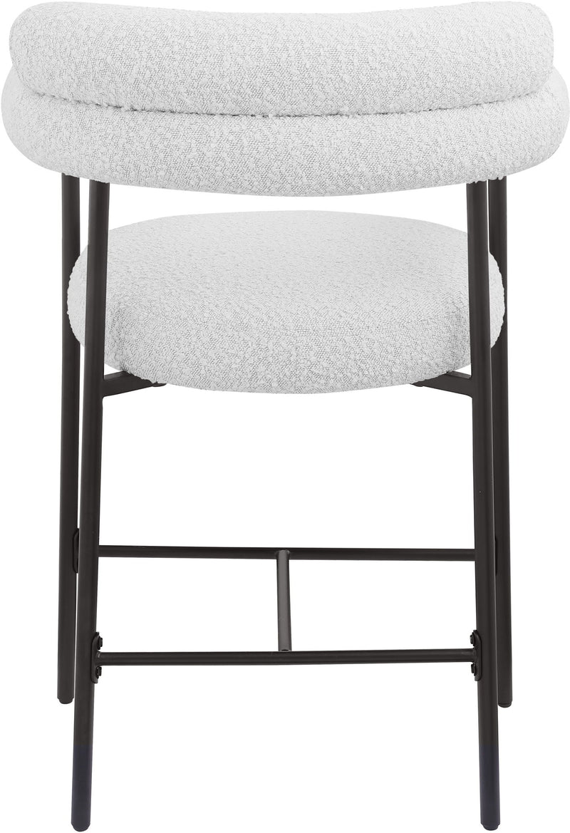 Blake - Counter Stool With Black Base (Set of 2)