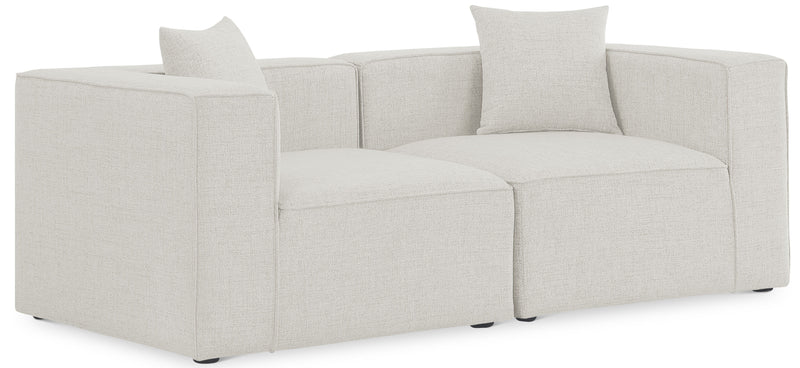 Cube - Linen Modular 2 Seat Sofa