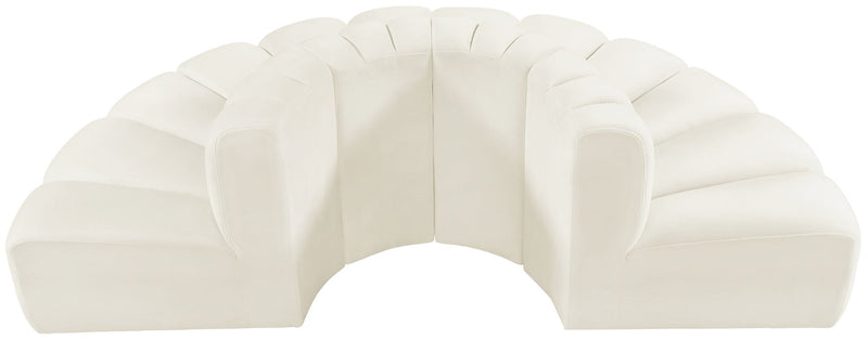 Arc - Velvet 4 Piece Modular Sofa