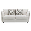 Yolanda - Loveseat With 4 Pillows - Beige Chenille