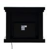 Noralie - 42" Fireplace - Mirrored & Faux Diamonds