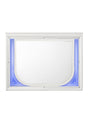 Tarian - Mirror With LED - Pearl White