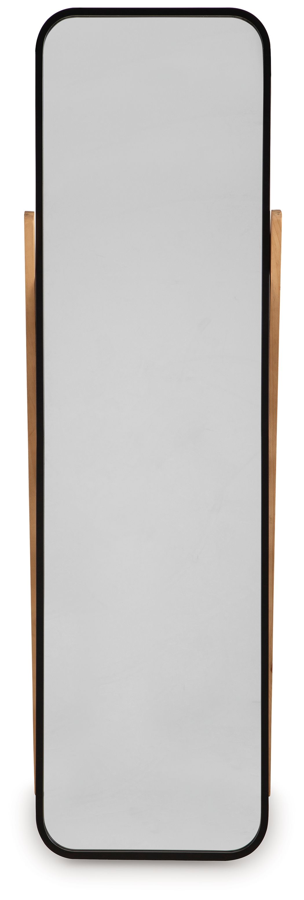 Bronick - Black / Brown - Floor Mirror