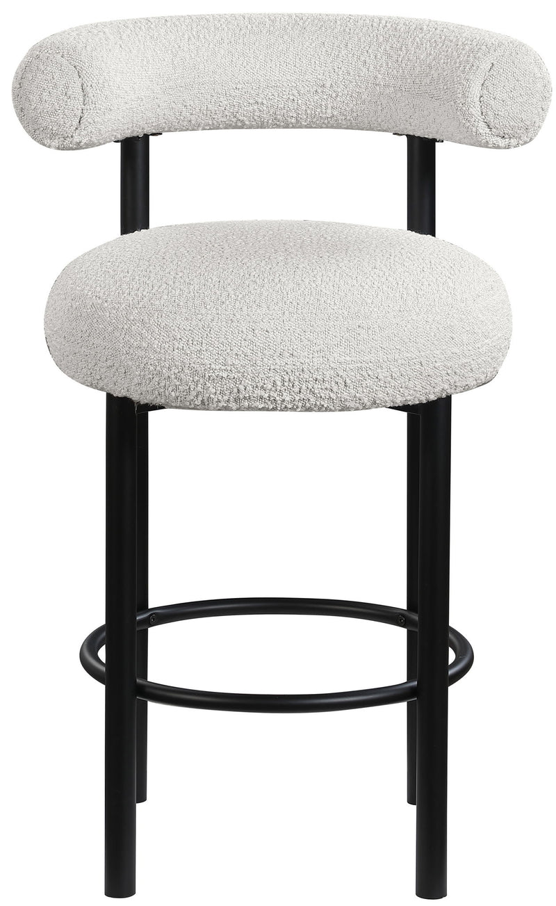 Bordeaux - Stool With Black Legs (Set of 2)