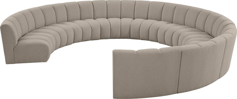 Infinity - 10 Piece Boucle Modular Sectional