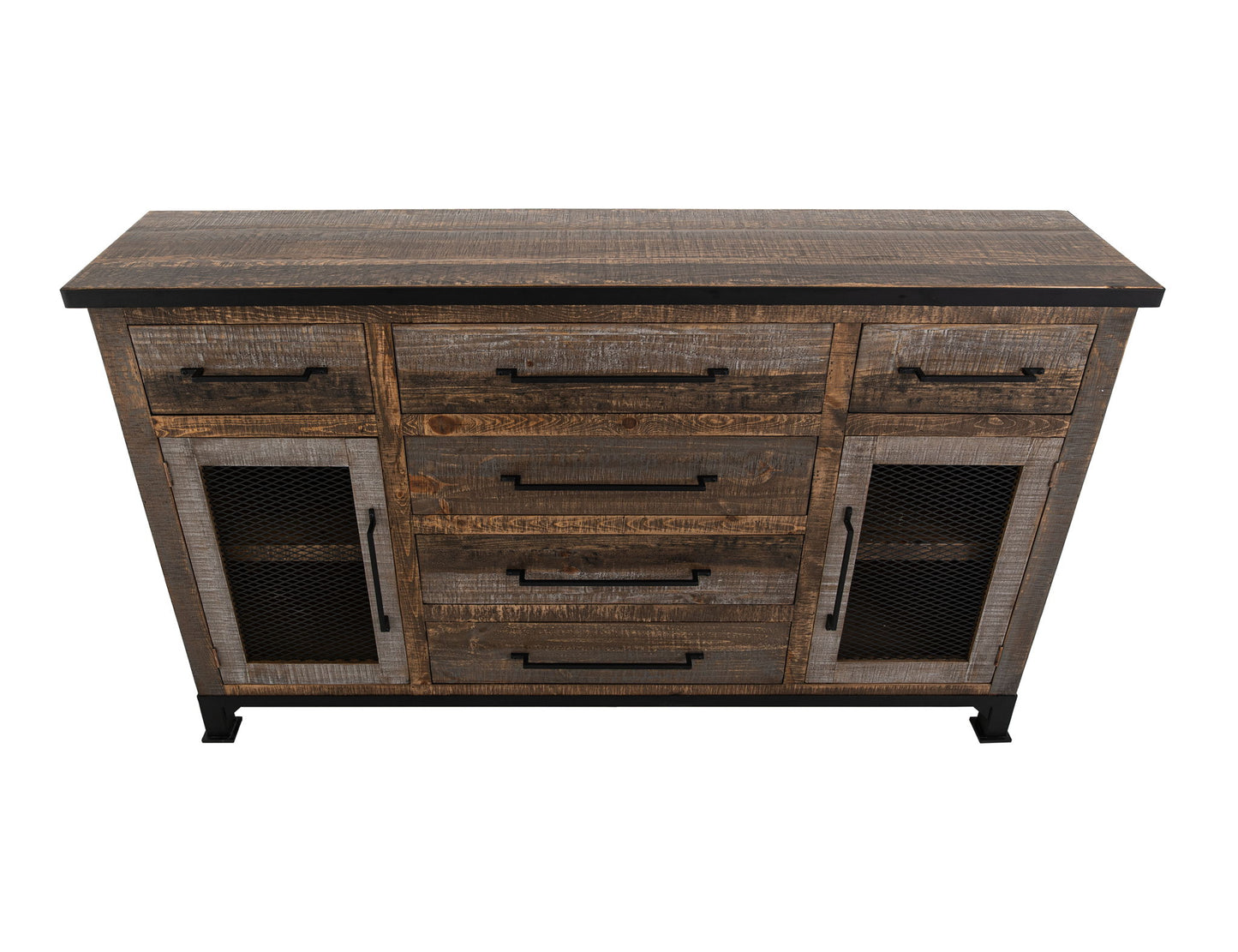 Antique - Buffet - Gray / Brown