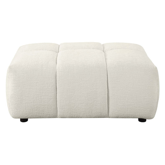 Loanna - Ottoman - Beige Linen