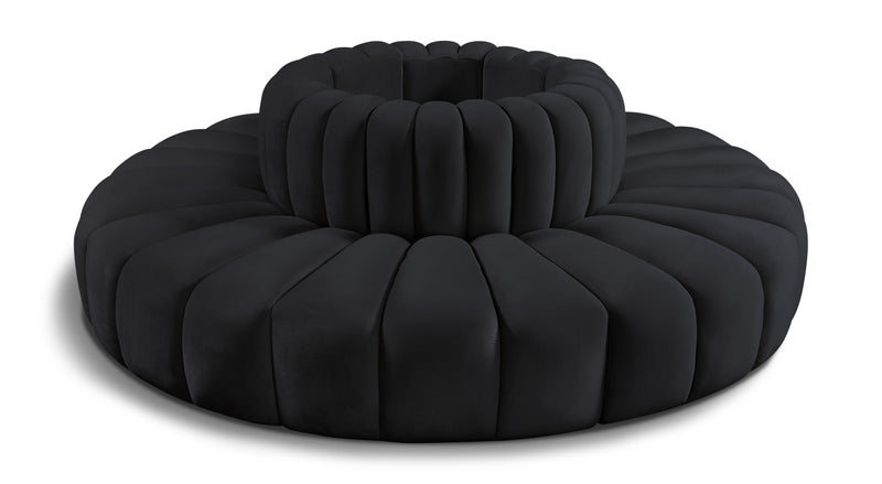 Arc - Velvet 8 Piece Round Modular Sofa
