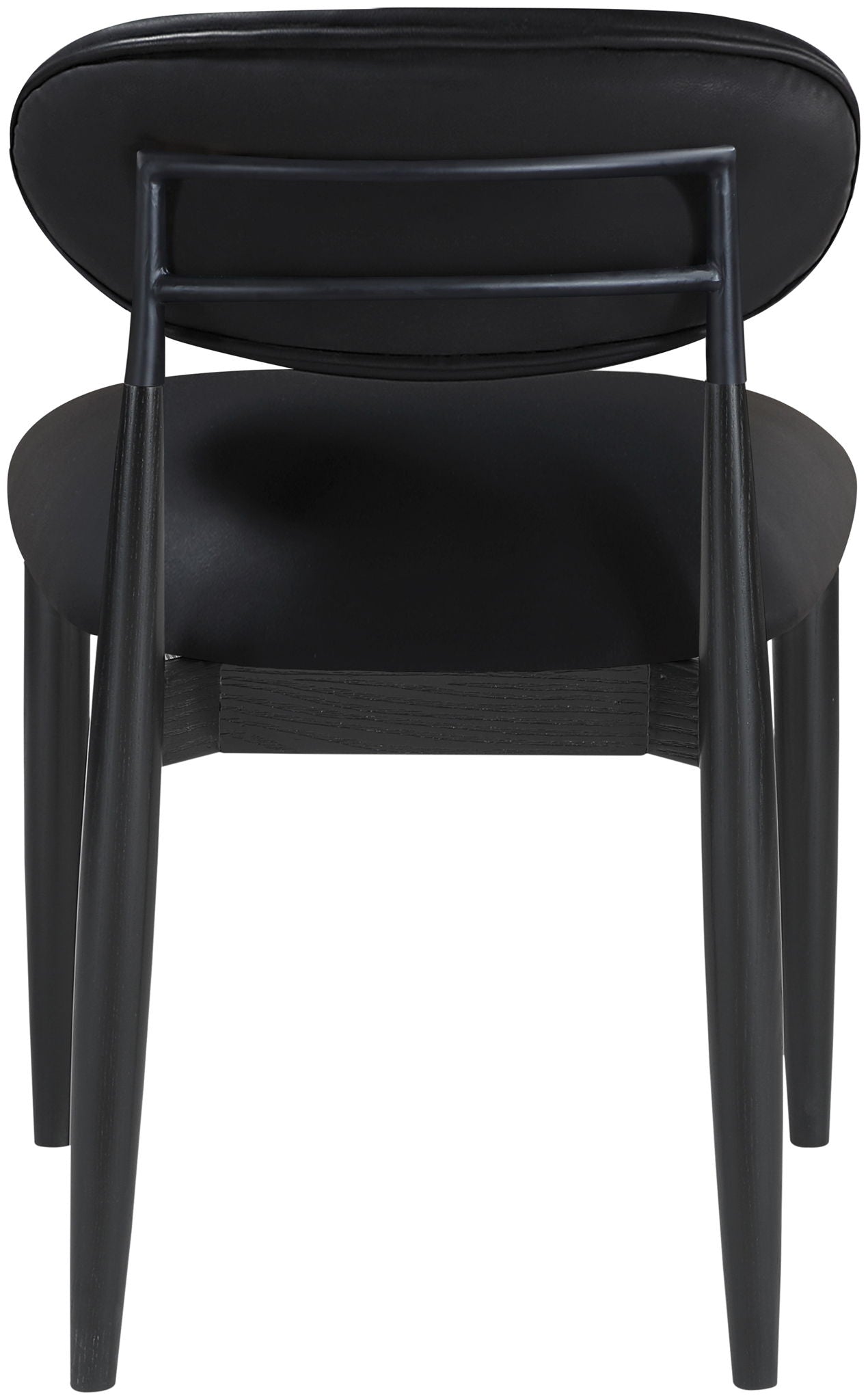 Riccio - Side Chair (Set of 2) - Black Frame