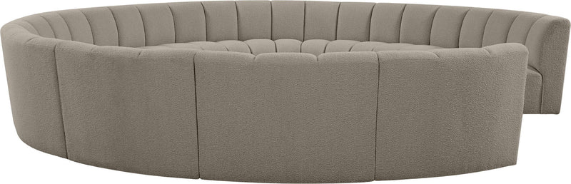 Infinity - 11 Piece Boucle Modular Sectional
