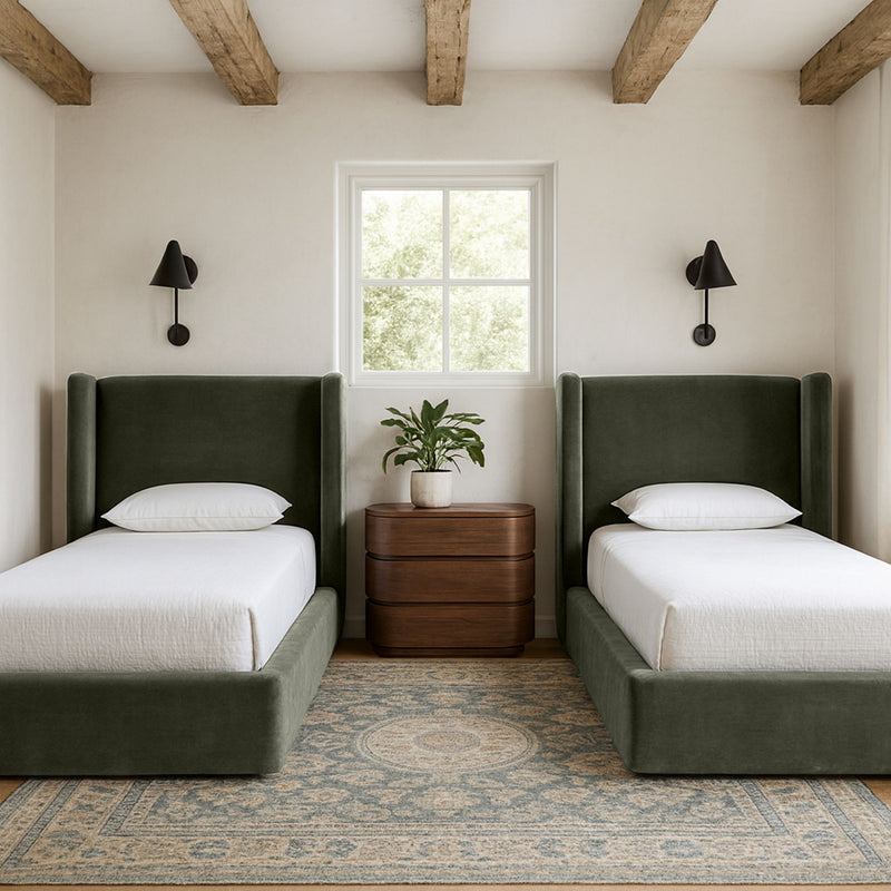 Kendall - Velvet Upholstered Bed