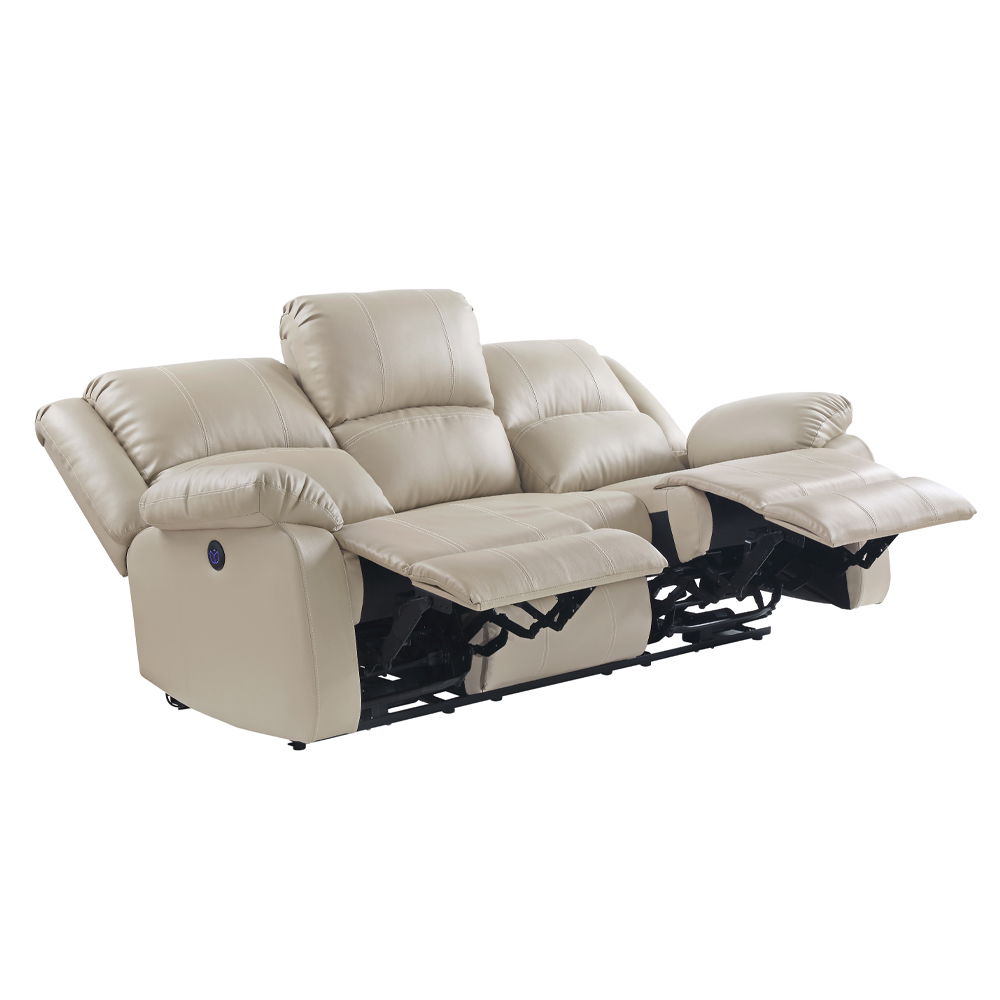 Zuriel - Power Motion Sofa With USB - Beige