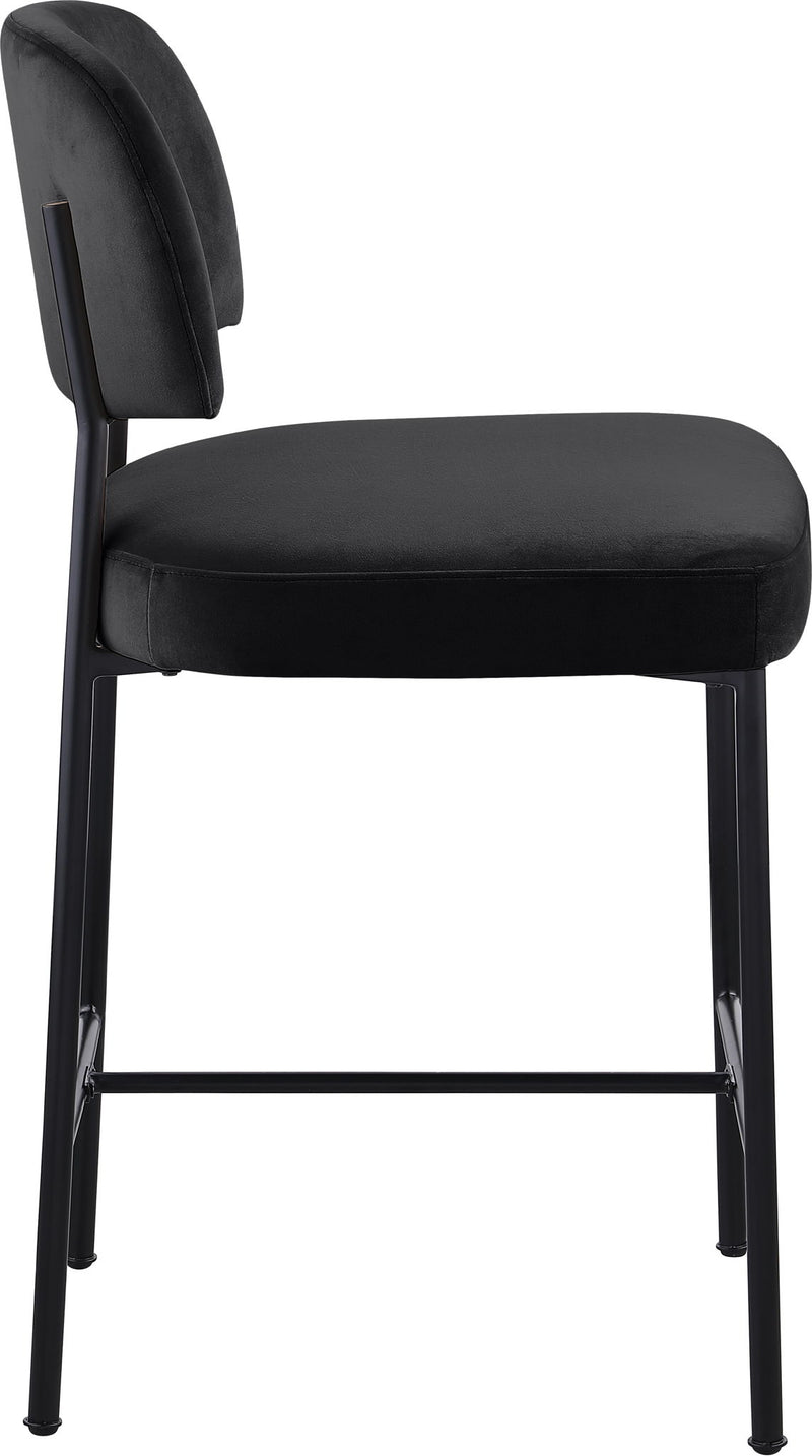 Zarelle - Performance Fabric Upholstered Counter Stool (Set of 2)