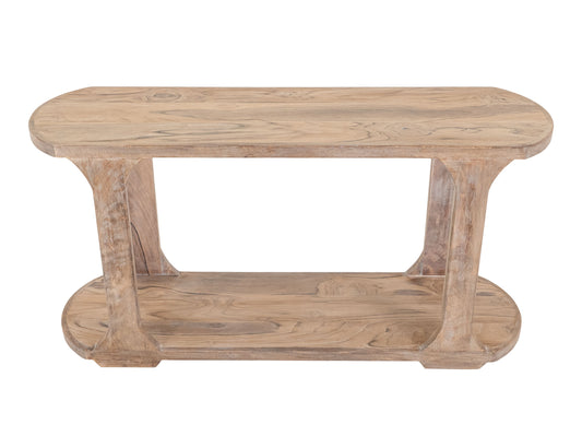 White Balam - Sofa Table - Ivory White