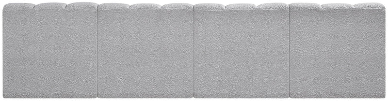 Arc - Boucle Fabric 4 Seats Modular Sofa