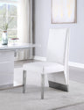 Porsha - Dining Chair Set - Chrome Base