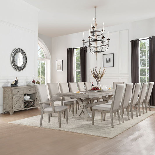 Rocky - Dining Table - Gray Oak