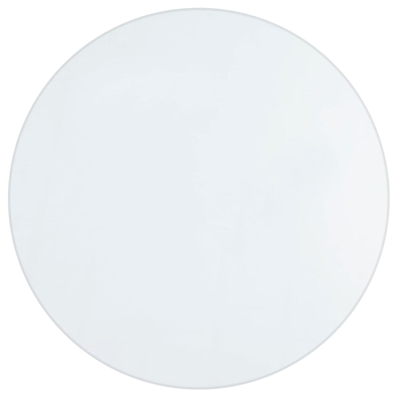 Glass Tops 52-inch 12mm Round Clear Tempered Glass Top