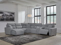 Modmax II - Reclining Sectional - Salt And Pepper