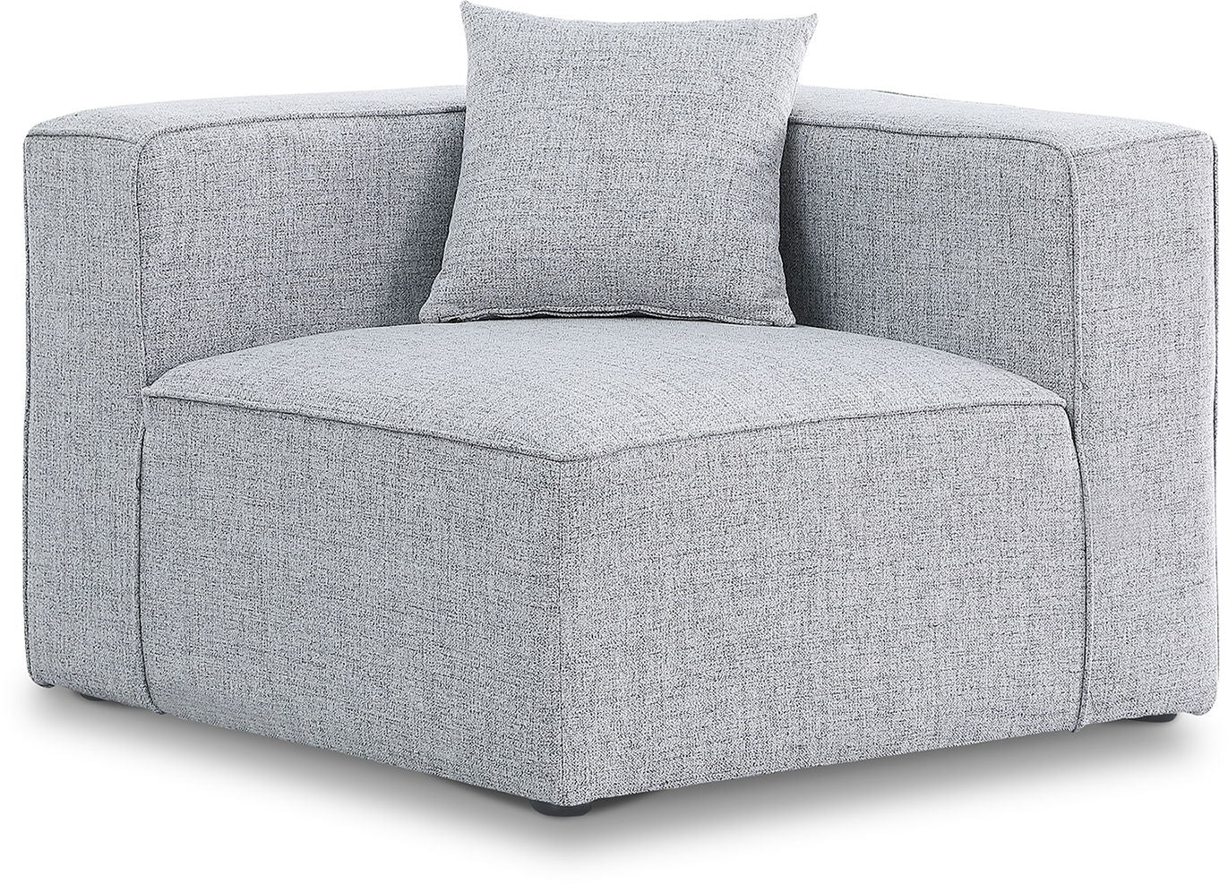 Cube - Linen Corner Chair