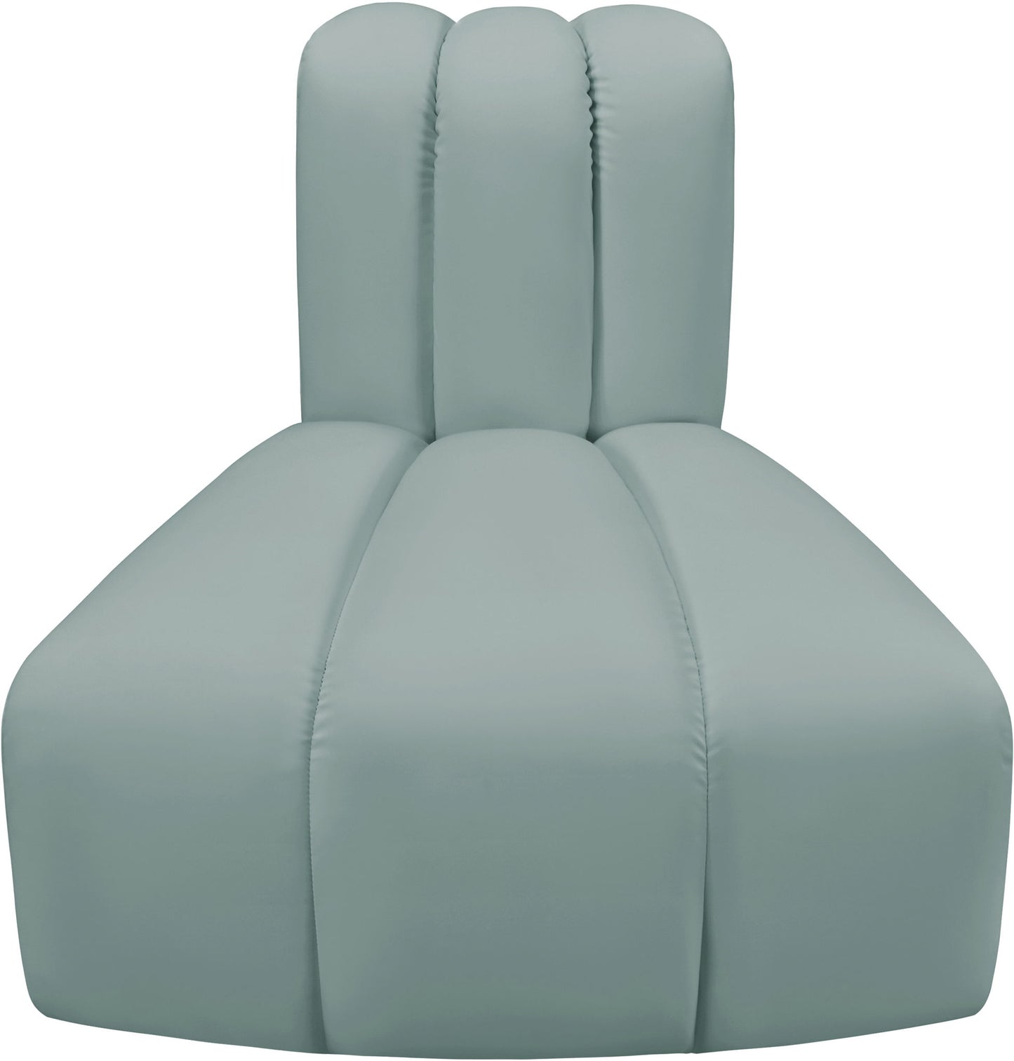 Arc - Faux Leather Reverse Corner Chair