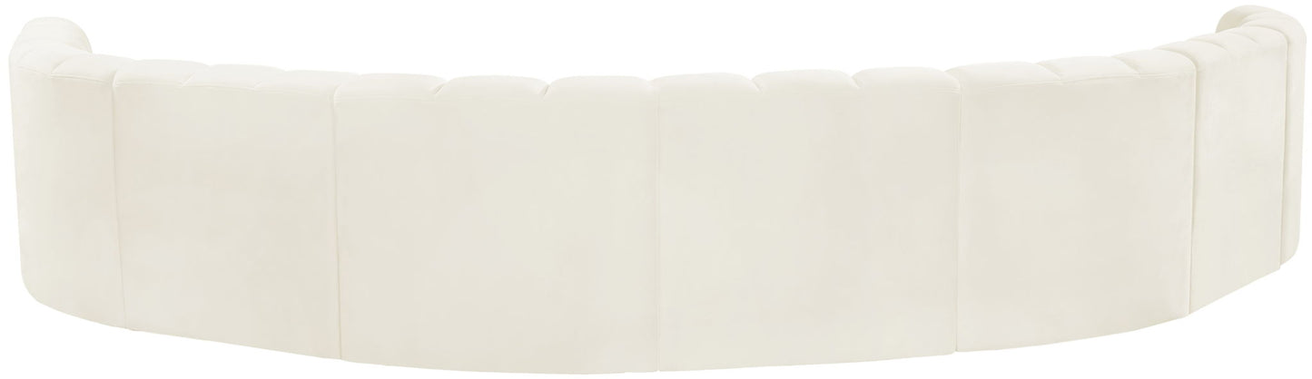 Arc - Velvet 8 Piece U-Shaped Modular Sofa