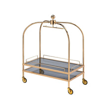 Bryna - Serving Cart - Gold