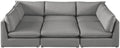 Mackenzie - Modular Sectional 6 Piece - Gray