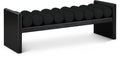 Waverly - Bench With Black Frame