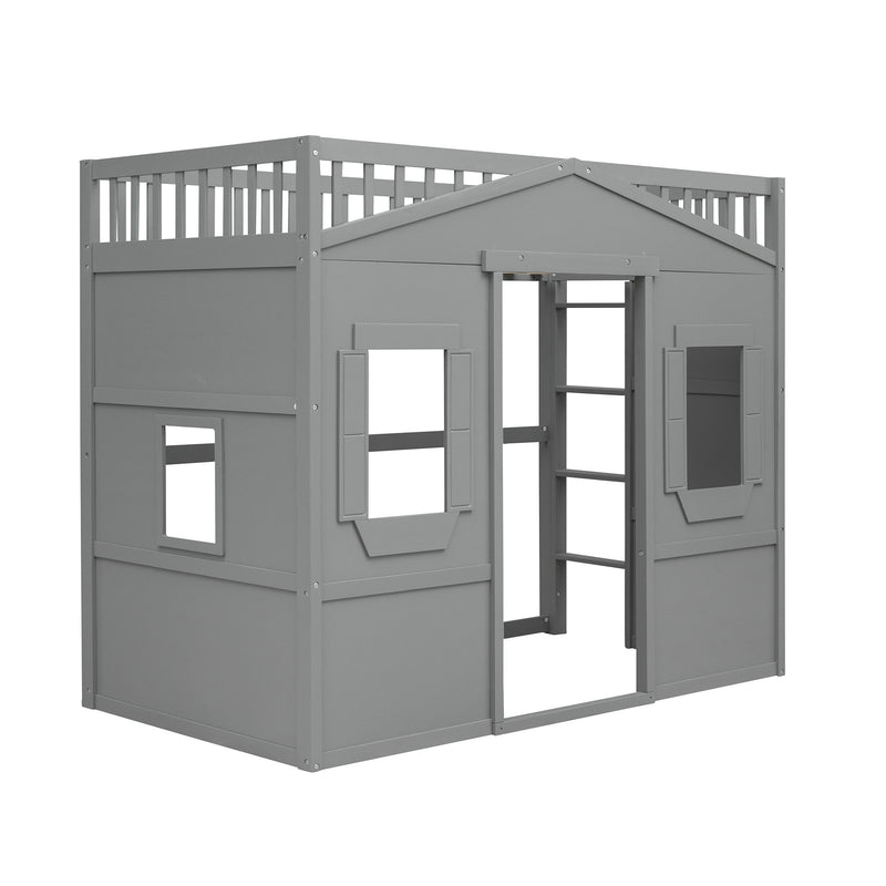 House Loft Bed With Ladder