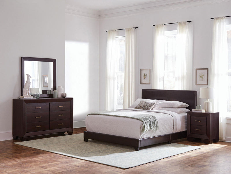 Dorian 4-piece Full Bedroom Set Dark Cocoa